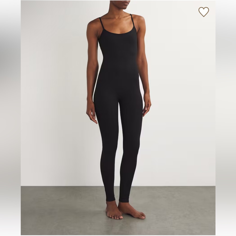 SKIMS Black Jumpsuit